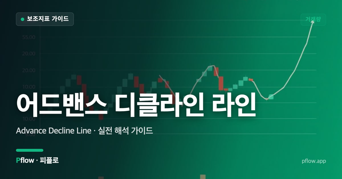 어드밴스 디클라인 라인(Advance Decline Line) 보는법 — 거래량 지표 가이드