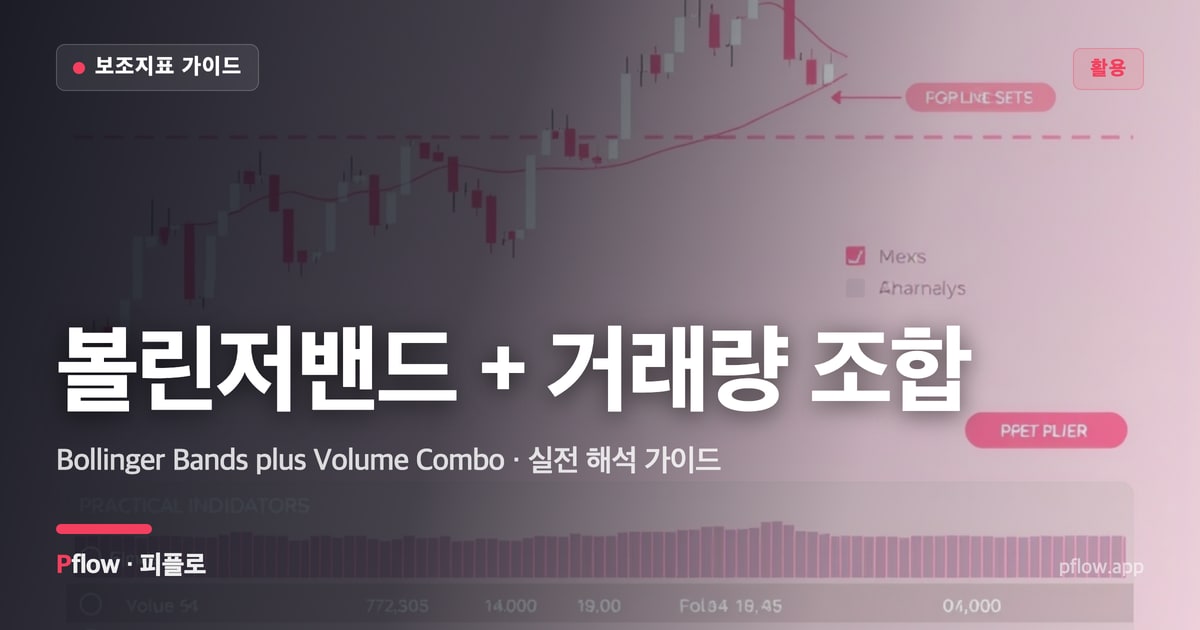 볼린저밴드 + 거래량 조합(Bollinger Bands plus Volume Combo) 보는법 — 활용 지표 가이드