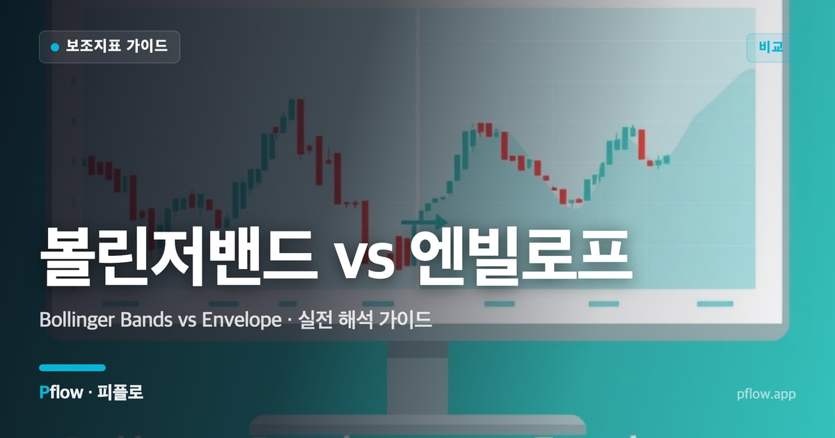 볼린저밴드 vs 엔빌로프(Bollinger Bands vs Envelope) 보는법 — 비교 지표 가이드