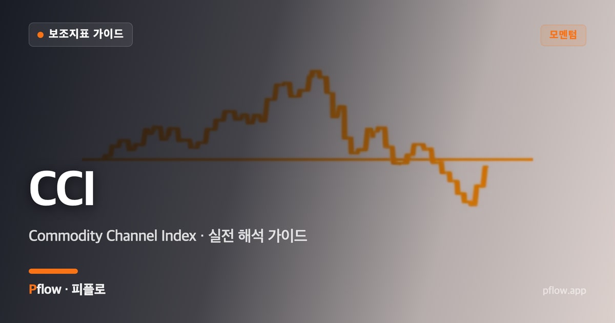 CCI(상품채널지수) 대표 이미지