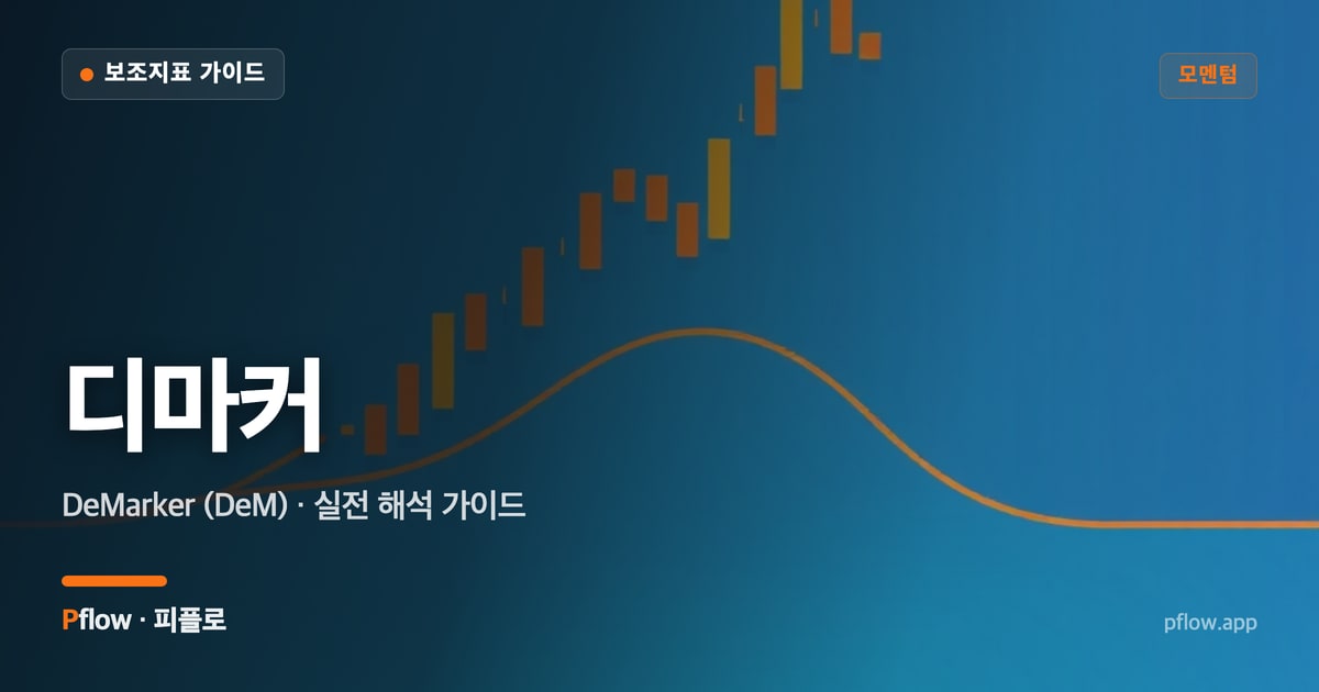 디마커(DeMarker (DeM)) 보는법 — 모멘텀 지표 가이드