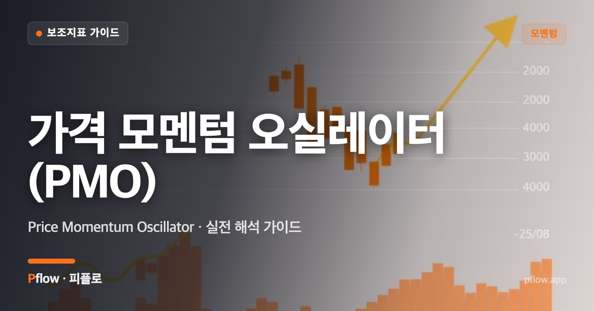 가격 모멘텀 오실레이터(PMO)(Price Momentum Oscillator) 보는법 — 모멘텀 지표 가이드