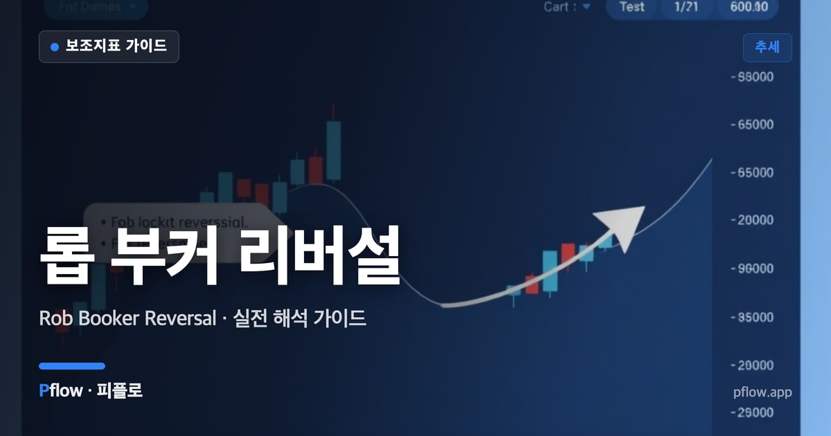 롭 부커 리버설(Rob Booker Reversal) 보는법 — 추세 지표 가이드
