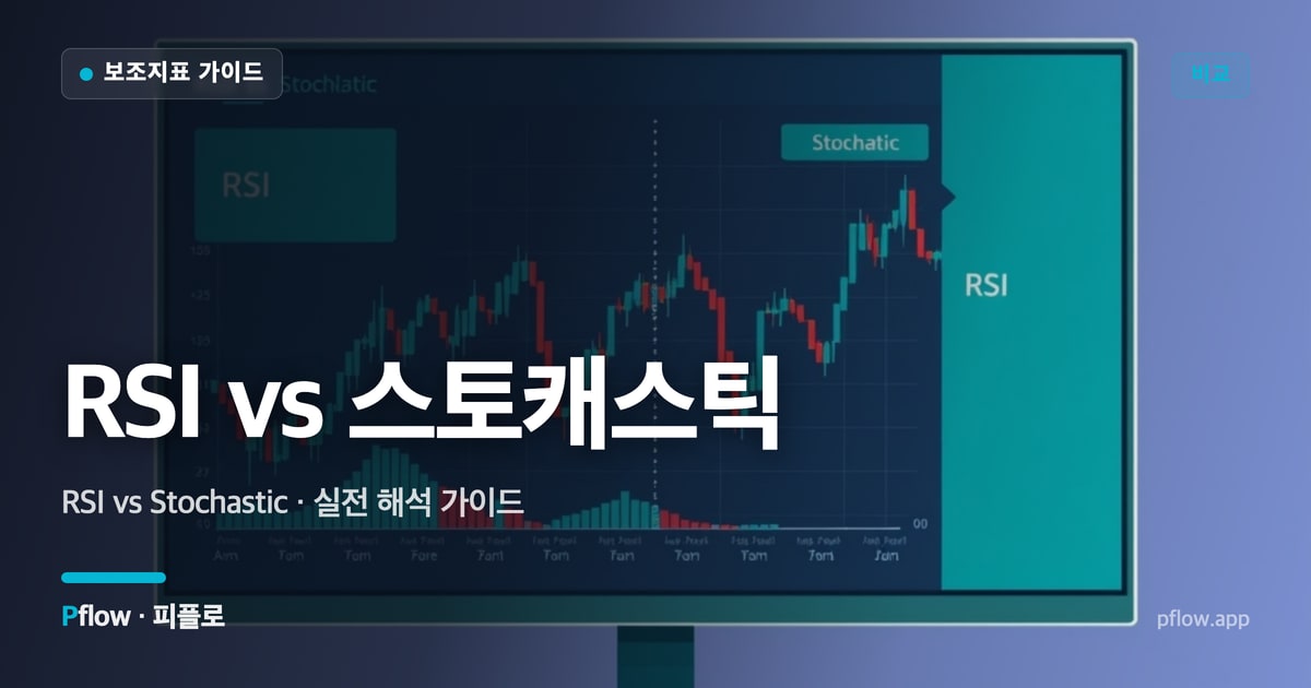 RSI vs 스토캐스틱(RSI vs Stochastic) 보는법 — 비교 지표 가이드