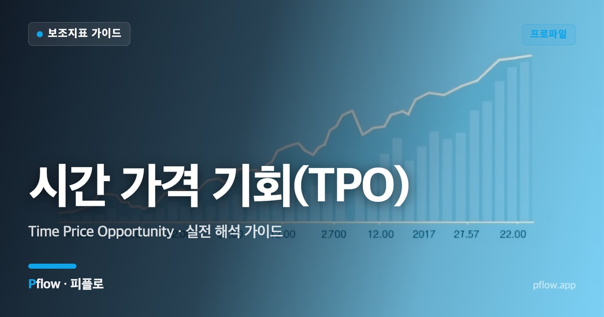 시간 가격 기회(TPO)(Time Price Opportunity) 보는법 — 프로파일 지표 가이드