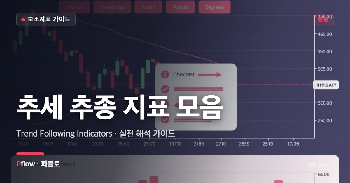 추세 추종 지표 모음(Trend Following Indicators) 보는법 — 활용 지표 가이드
