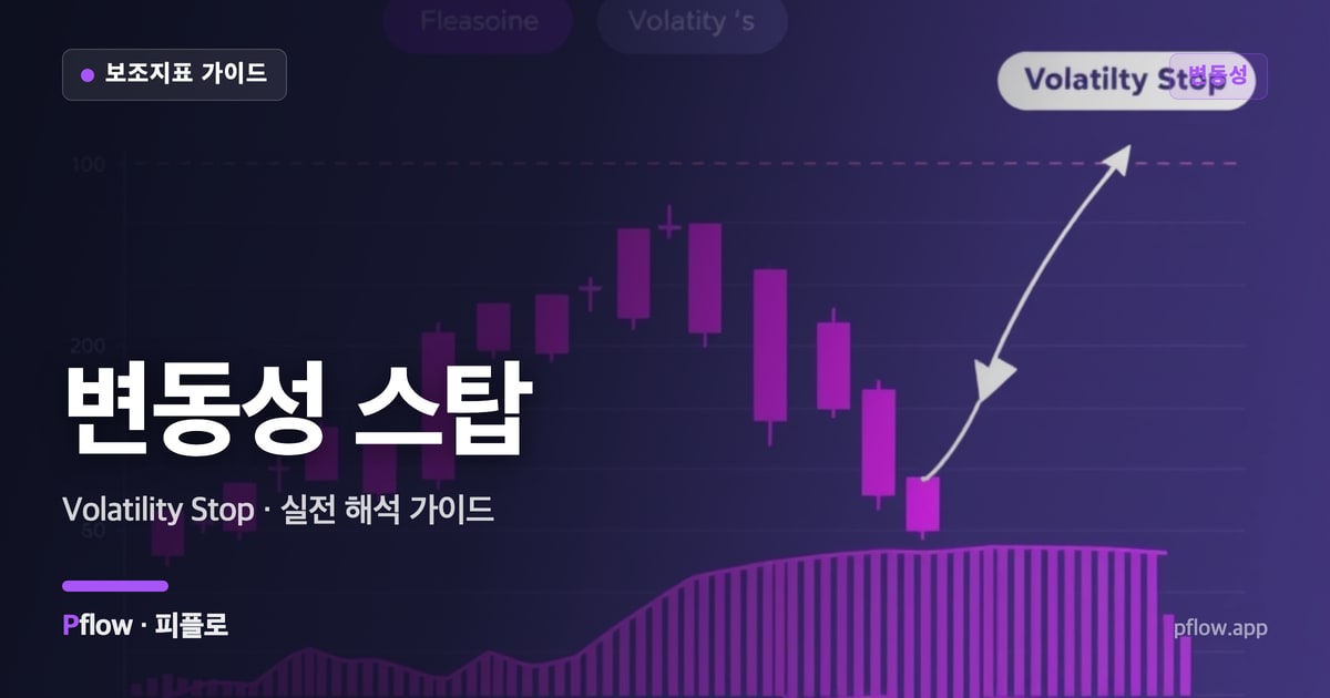 변동성 스탑(Volatility Stop) 보는법 — 변동성 지표 가이드