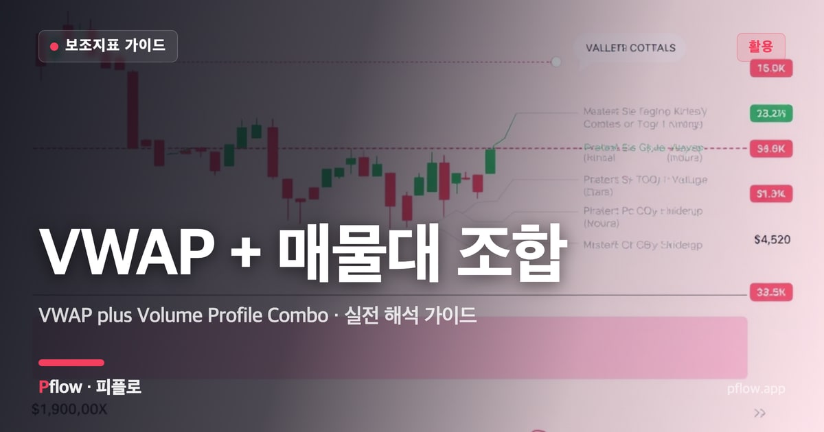 VWAP + 매물대 조합(VWAP plus Volume Profile Combo) 보는법 — 활용 지표 가이드